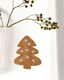 Kerstboom | Vilt | Caramel