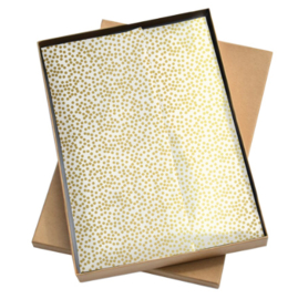 Vloeipapier | Goud | 25x35 cm| 10 vellen