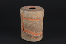Richard Manz Sculptural Ceramic Vase with Earthen Colors Scandinavia Modern