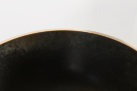 Danish Art Deco Bronze Bowl with Brown Patina in Axel Salto and Tinos Style,1950s