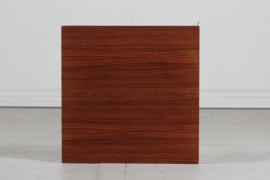 Vintage Knud Joos Side Table of Teak with Floating Table Top by Jason Møbler, Denmark Mid-century