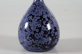 SOLD - Holger Busch Jensen for Bing & Grøndahl Vase with Purple Crystal Glaze. Denmark ca. 1900.