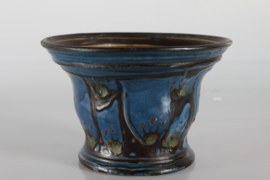 Herman A. Kähler Art Object,  Art Nouveau Ceramic Flowerpot Denmark Early 20th Century.