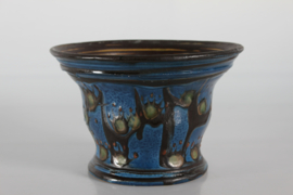 Herman A. Kähler Art Object,  Art Nouveau Ceramic Flowerpot Denmark Early 20th Century.