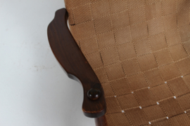 Original Swedish Easy Chair in Style of Karl Scröder, 1930s-1940s. Scandinavian Modern.
