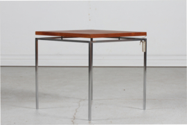 Vintage Knud Joos Side Table of Teak with Floating Table Top by Jason Møbler, Denmark Mid-century