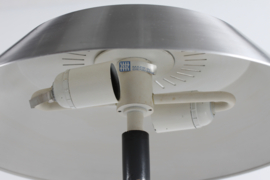 Jo Hammerborg President Vintage Desk Lamp of Aluminium by Fog & Mørup, 1960s Danish Lightning