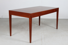 SOLD - Haslev Furniture Writing Desk of Teak with 4 Drawers by Severin Hansen Jr. Denmark Mid-century.