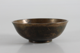 Art Deco Decorative Small Bowl Bronze by Just Andersen with Brown Patina, 1930s. Vintage Danish Design.