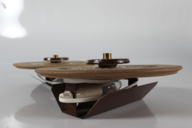 Pair of Søholm Sculptural Ceramic Lamps/ Wall Sconces. Danish Design Mid-century 1960s