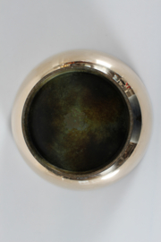 Danish Art Deco Bronze Bowl with Brown Patina in Axel Salto and Tinos Style,1950s
