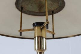 Danish Art Deco Kongelys Brass Lamp Niels Thykier Early Version Fog & Mørup 1930