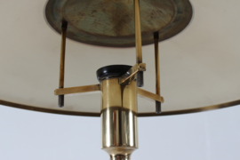 Danish Art Deco "Kongelys" Brass Lamp by Niels Thykier Early Version for Fog & Mørup 1930