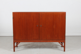 Børge Mogensen Teak Sideboard with China Legs of Oak Made for FDB Møbler 1960s