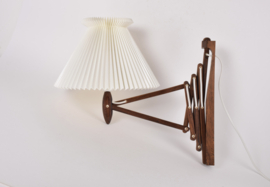 Rare! Vintage Le Klint SAX Wall Lamp Large 234 Rosewood with Le Klint Shade 1960s