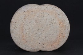 Richard Manz Sculptural and Rustic Stoneware Vase Scandinavia Mid-Century Ceramic