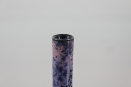 SOLD - Holger Busch Jensen for Bing & Grøndahl Vase with Purple Crystal Glaze. Denmark ca. 1900.
