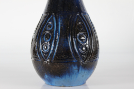 King Size Unica Floor Vase by Danish Sejer Ceramic Studio Pottery Denmark, 1970s. Mid-century Ceramics.