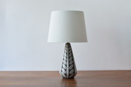 Michael Andersen & Søn / Marianne Starck Attributed Table Lamp Negro / Tribal Series Danish Mid-century Ceramic Lighting