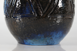 King Size Unica Floor Vase by Danish Sejer Ceramic Studio Pottery Denmark, 1970s. Mid-century Ceramics.