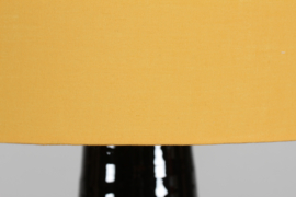 1970s Tall Bjørn Wiinblad Ceramic Table Lamp for Rosentahl with New Shade. Danish Modern Lightning.