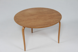 Swedish Bruno Mathsson Coffee Table "Annika" of Masur Birch by Karl Mathsson Sweden. Scandinavian Modern.