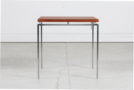 Vintage Knud Joos Side Table of Teak with Floating Table Top by Jason Møbler, Denmark Mid-century