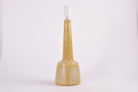 Tall! Danish Palshus / Le Klint Table Lamp Yellow with Shade, Design Esben Klint, Model 337, Modern Ceramic 1960s