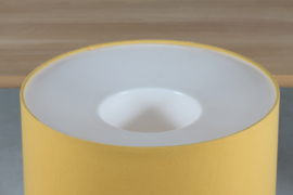 1970s Tall Bjørn Wiinblad Ceramic Table Lamp for Rosentahl with New Shade. Danish Modern Lightning.