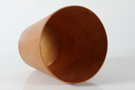 Martin Åberg Conical Wastepaper Basket of Oak Veneer by Sevex Sweden. Scandinavian Mid-Century.