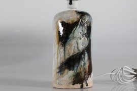 Danish Modern Sculptural Ceramic Table Lamp by Jeppe Hagedorn-Olsen, 1960s Mid-century Lightning