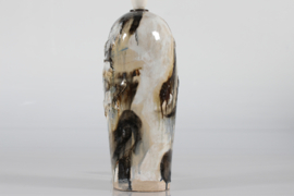 Danish Modern Tall Sculptural Ceramic Table Lamp by Jeppe Hagedorn-Olsen, 1960s Vintage Ceramic