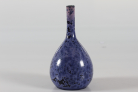 SOLD - Holger Busch Jensen for Bing & Grøndahl Vase with Purple Crystal Glaze. Denmark ca. 1900.