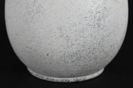 Nils Kähler Baluster Shaped Vase with Matte Ash Grey Glaze, HAK, Denmark, 1940s