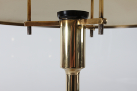 Danish Art Deco "Kongelys" Brass Lamp by Niels Thykier Early Version for Fog & Mørup 1930