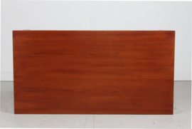 SOLD - Haslev Furniture Writing Desk of Teak with 4 Drawers by Severin Hansen Jr. Denmark Mid-century.