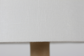 Danish Stoneware Table Lamp 1960s by Einar Johansen for Søholm, Earthen Colors with New Shade