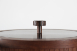 King Size Vintage Ice Bucket by Danish Theodor Skjøde Knudsen of Wengé. 1960s Mid-century Denmark.