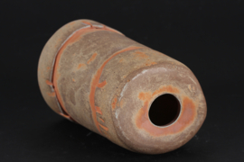 Richard Manz Sculptural Ceramic Vase with Earthen Colors Scandinavia Modern