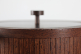 King Size Vintage Ice Bucket by Danish Theodor Skjøde Knudsen of Wengé. 1960s Mid-century Denmark.