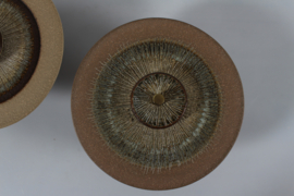 Pair of Søholm Sculptural Ceramic Lamps/ Wall Sconces. Danish Design Mid-century 1960s