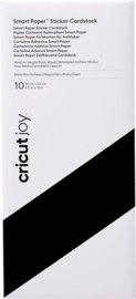 Cricut Smart Sticker Cardstock Black JOY