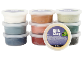 Silk Clay (10x40gr) Poederkleuren assorti