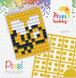 Pixel sleutelhanger - Bij