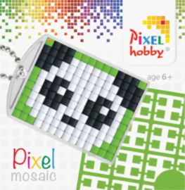 Pixel sleutelhanger - Panda