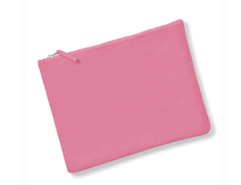 Canvas Accessory Case - Pink - L