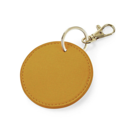 Boutique Circular Key Clip - Mustard