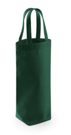 Cotton Bottle Bag - Bottle Green (fairtrade) *NEW*
