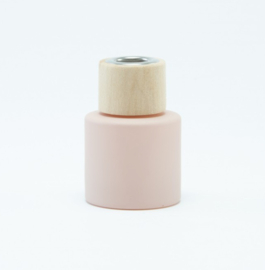 Parfumflesje Cylinder Blush met houten schroefdop - 50ml
