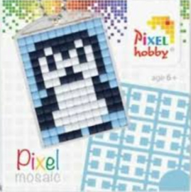 Pixel sleutelhanger - Pinguin